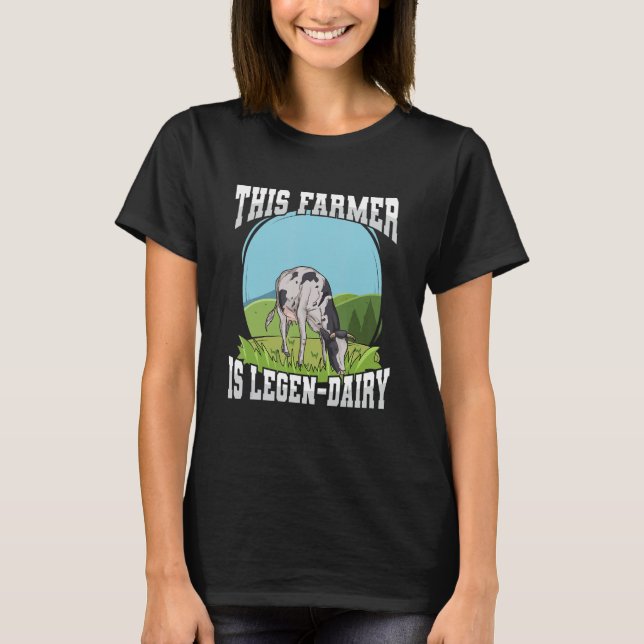 Camiseta Este granjero es un lechón de legos para un agricu (Anverso)