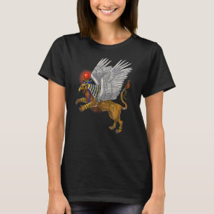 Camiseta Este Griffin de la mitología egipcia deidad del vi