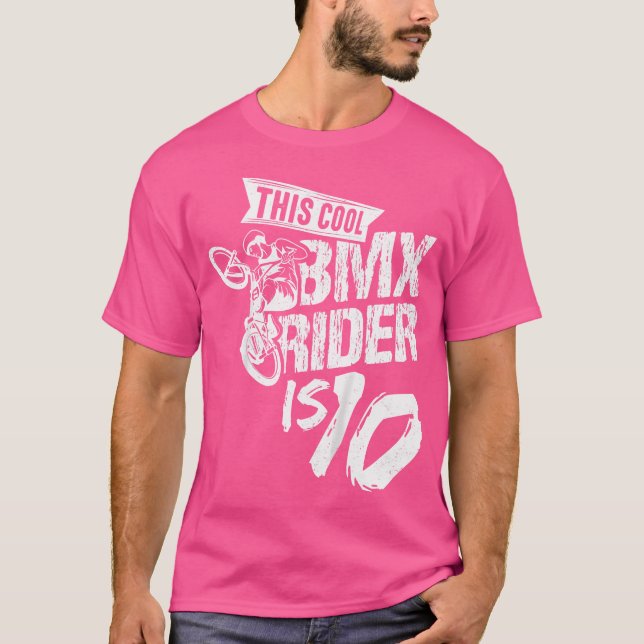 Camiseta Este Guay Bmx Rider Es 10 Bmx Bicicleta Mtb Bmx (Anverso)