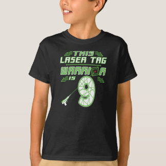 Camiseta Este Guerrero de Etiquetas Láser cumple 9 años