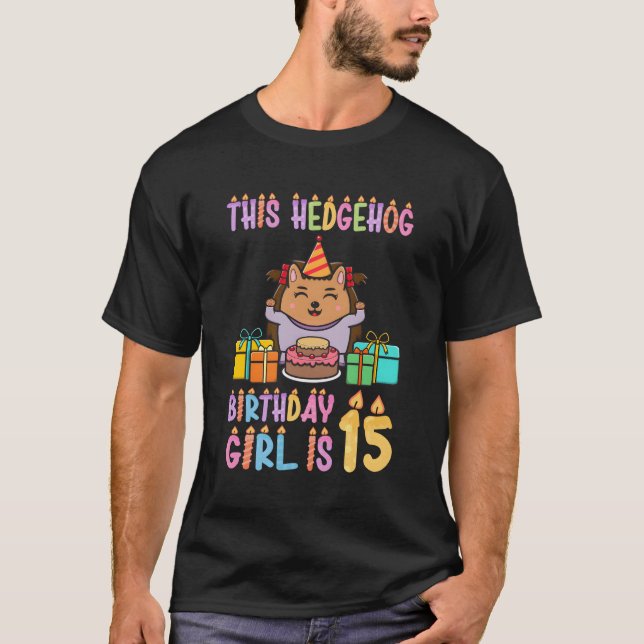 Camiseta Este Hedgehog Es 15 (Anverso)