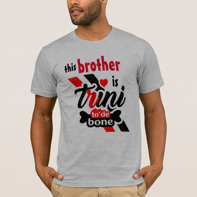 Camiseta Este hermano es trini hasta la médula (Anverso)