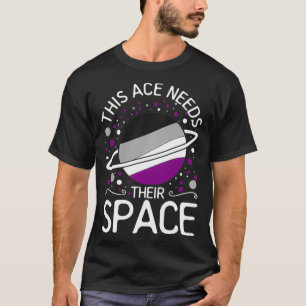 Camiseta Este Hielo Necesita Su Lugar Aseualidad Saturn Ace