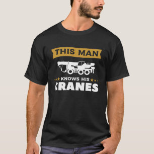 Camiseta Este hombre conoce sus ranas de operadora de grull