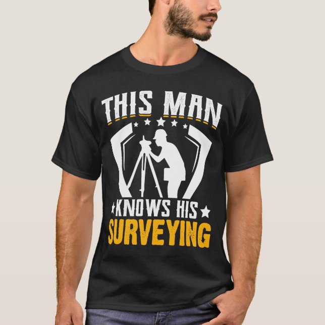 Camiseta Este hombre conoce sus sondeos (Anverso)