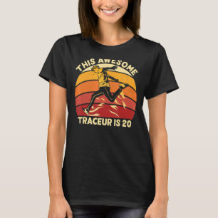 Camiseta Este Increíble Rastreador Es El Parkour De 20 Cump