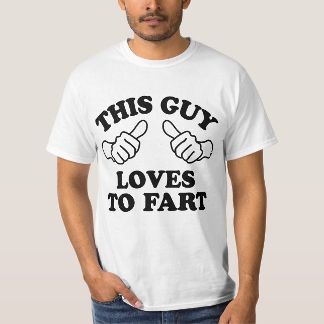 Camiseta Este individuo ama Fart (Anverso)