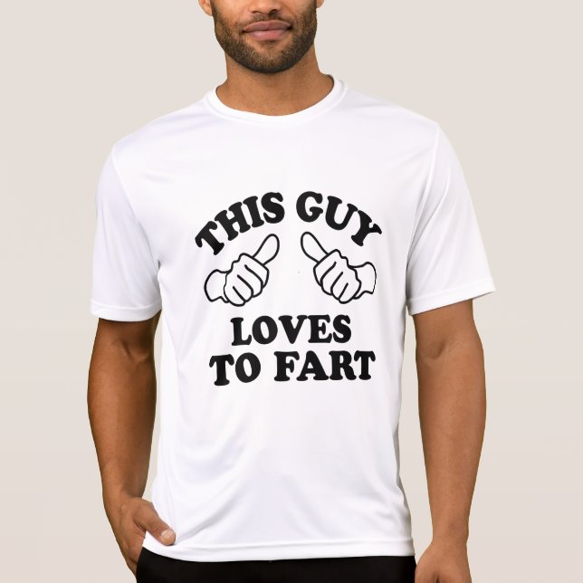 Camiseta Este individuo ama Fart (Anverso)
