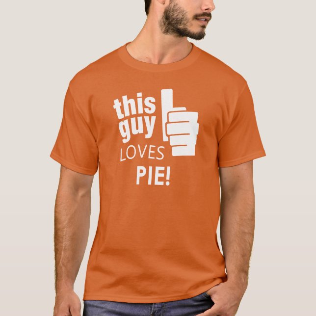 Camiseta ¡Este individuo ama la empanada! (Anverso)