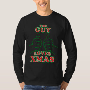 Camiseta Este individuo ama Navidad