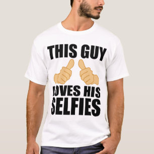 CAMISETA ESTE INDIVIDUO AMA SU SELFIES