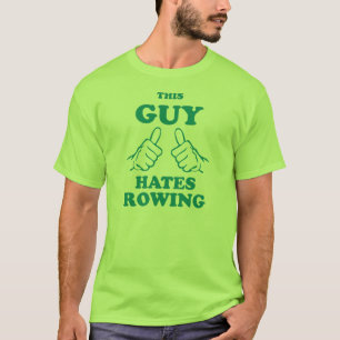 Camiseta Este individuo odia remar