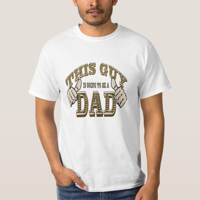 Camiseta Este individuo va a estar un viejo oeste del papá (Anverso)