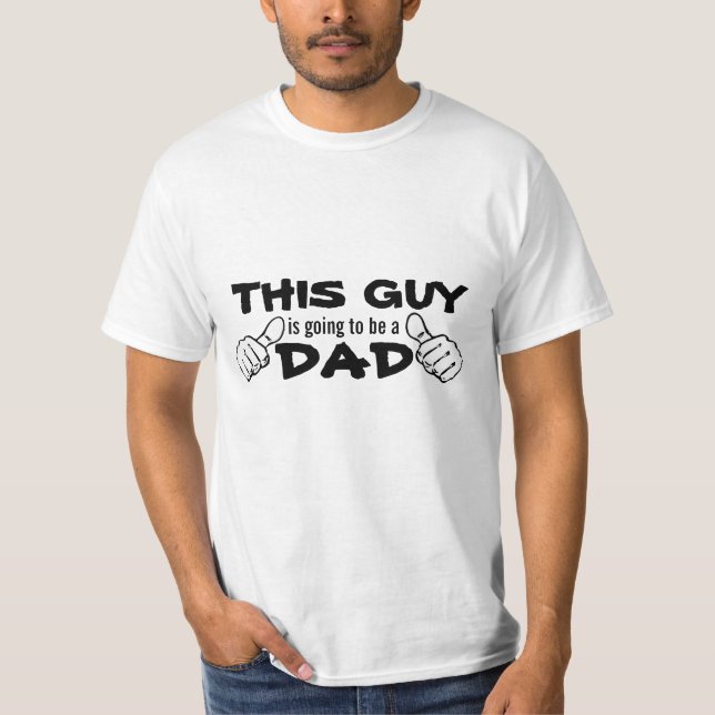 Camiseta Este individuo va a ser un papá (Anverso)