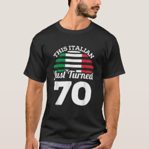 Camiseta Este italiano acaba de cumplir 70 años 70 de Itali