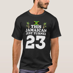 Camiseta Este jamaiquino acaba de cumplir 23 años en Jamaic