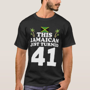 Camiseta Este jamaiquino acaba de cumplir 41 años en Jamaic