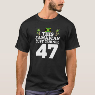 Camiseta Este jamaiquino acaba de cumplir 47 años en Jamaic