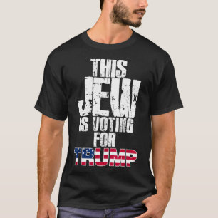 Camiseta Este judío vota por Trump votante republicano judí