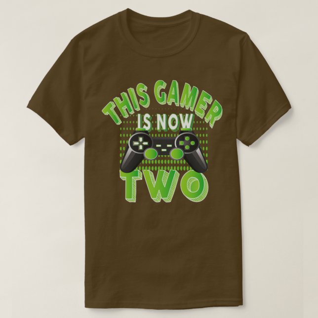 Camiseta Este Jugador Ahora Es Un Videojuego De Chico De Do (Diseño del anverso)