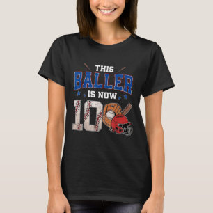 Camiseta Este jugador ahora tiene 10 años de nacido en el b