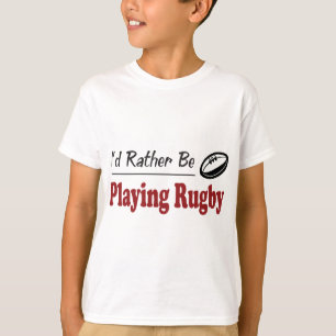 Camiseta Esté jugando bastante a rugbi