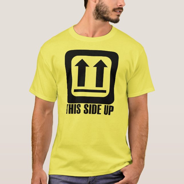 Camiseta Este lado para arriba (Anverso)