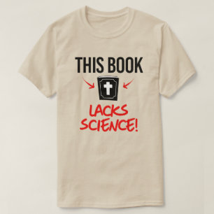 Camiseta Este libro carece de ciencia