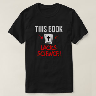 Camiseta Este libro carece de ciencia