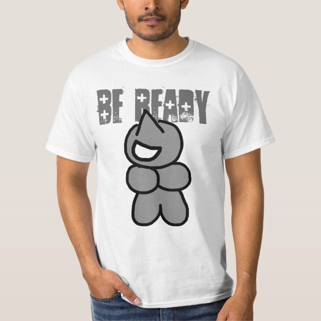 Camiseta Esté listo (Anverso)