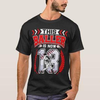 Camiseta Este Ller Ahora Tiene 13 Años Vende Amantes Niños 