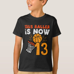 Camiseta Este Ller Ahora Tiene 13 Sketll Cumpleaños 13 Bday