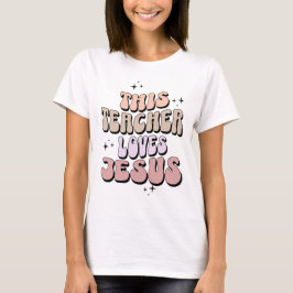 Camiseta Este maestro ama a Jesús