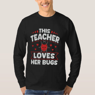 Camiseta Este maestro ama sus insectos divertido regalo de 