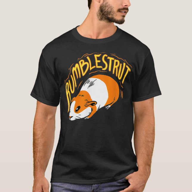Camiseta Este Mascota de Rumblestrut de Pig Cute de Guinea (Anverso)