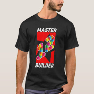 Camiseta Este Master Builder de 12 años Duodécimo Cumpleaño