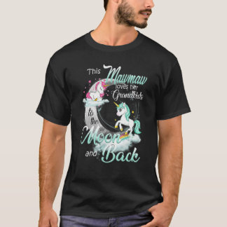 Camiseta Este Mawmaw Ama A Sus Nietos A La Luna Y Al Ba