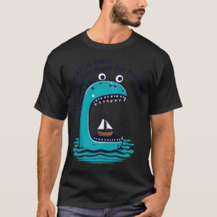 Camiseta Este monstruo come botes para el desayuno