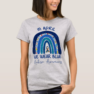 Camiseta Este muy bonito tejo de autismo arcoiris es perfec