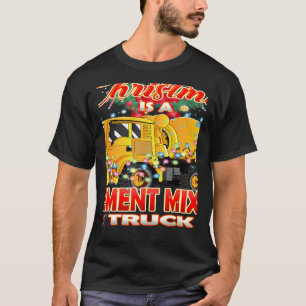 Camiseta Este Navidad todo lo que quiero es un camión mezcl