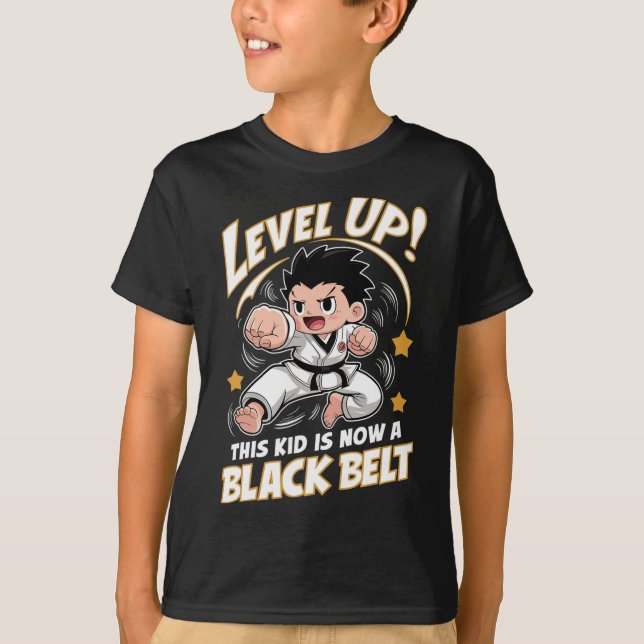 Camiseta Este Niño Ahora Es Un Premio Hapkido Karate Del Ci (Anverso)