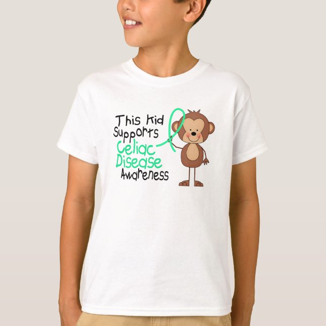 Camiseta Este niño apoya conciencia de la enfermedad (Anverso)
