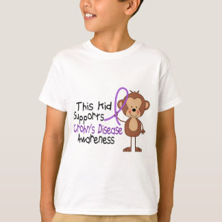 Camiseta Este niño apoya conciencia de la enfermedad de