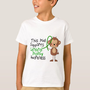 Camiseta Este niño apoya conciencia de la parálisis