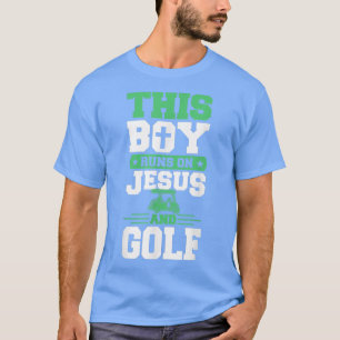 Camiseta Este Niño Corre Sobre Jesús Y El Carro Gracioso De