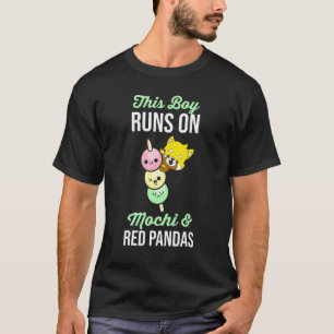 Camiseta Este Niño Corre Sobre Mochi Y Pandas