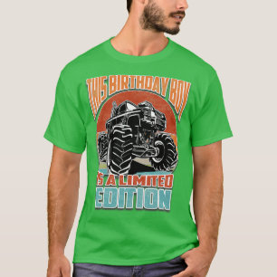 Camiseta Este Niño Cumpleaños Es Un Monster Tru De Edición