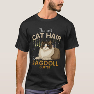 Camiseta Este No Es El Cabello De Gato, Es Purpurina De Gat