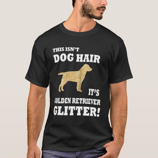 Camiseta Este No Es El Cabello De Perro Su Purpurina De Lac (Anverso)