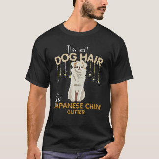 Camiseta Este no es el pelo de perro, es el Purpurina chino
